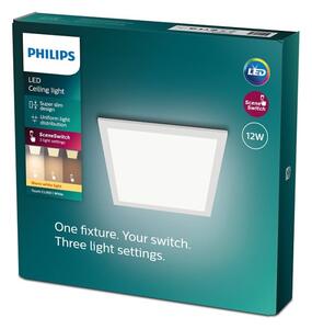 Philips - LED Stmívatelné stropní svítidlo SLIM SCENE SWITCH LED/12W/230V 2700K