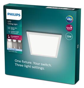 Philips - LED Stmívatelné stropní svítidlo SLIM SCENE SWITCH LED/12W/230V 4000K