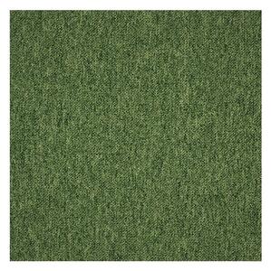 Tapibel, Kobercový čtverec Coral 58376-50 zelený 50 x 50 cm, chodba / předsíň