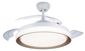 Philips-LED Stropní svítidlo s ventilátorem LED/35W/230V 5500/4000/2700K+DO zlat