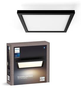 8720169329058 Philips HUE Aurelle stropní panel LED 300x300mm 19W/1940lm 2200-6500K černá bluetooth