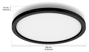 8720169329072 Philips HUE White Ambiance Aurelle stropní panel LED D395mm 21W/2450lm 2200-6500K černá