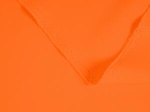 Biante Dekorační kulatý ubrus Rongo RG-035 Oranžový Ø 100 cm