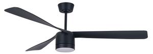Lucci air 213281 - Stropní ventilátor PEREGRINE 1xGX53/12W/230V černá + DO