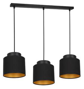 Lustr na lanku FRODI 3xE27/60W/230V černá