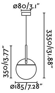 FARO 28210 - Lustr na lanku MINE 1xE27/40W/230V
