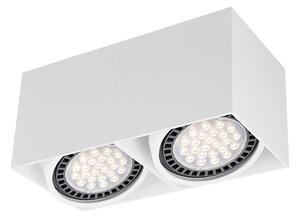 Zuma Line ACGU10-116 - Bodové svítidlo BOX 2 2xGU10-ES111/15W/230V bílá
