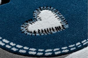 Makro Abra Dětský kusový koberec PETIT Pejsek šedý Rozměr: 120x170 cm