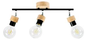 Spot-Light 2834374 - Bodové svítidlo MARJOLAINE 3xE27/25W/230V dub