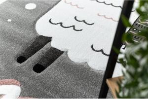 Makro Abra Dětský kusový koberec PETIT Lama šedý Rozměr: 120x170 cm