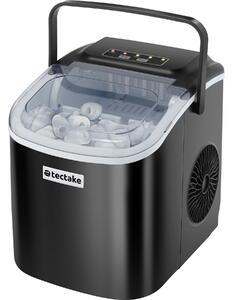 Tectake Výrobník ledu Arctic, 1,2 l, 2 velikosti kostek ledu - černá