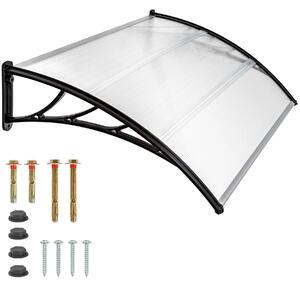 Tectake Vchodová stříška oblouková - 120 cm