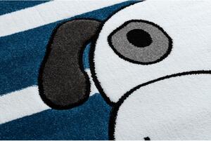 Makro Abra Dětský kusový koberec PETIT Pes modrý Rozměr: 180x270 cm