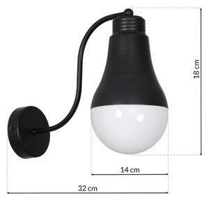 Nástěnné svítidlo HELIOS 1xE14/40W/230V