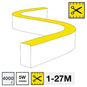 SLC SM16062 LED pásek SLC NEON FLEX SIDE 4000K 5W 238LM 1-27M IP67 - TLG
