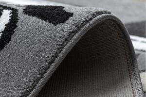 Makro Abra Dětský kusový koberec PETIT Uličky šedý Rozměr: 80x150 cm