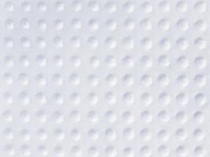 Biante Hřejivé ložní povlečení Minky 3D puntíky MKP-025 Světle šedé Prodloužené 140x220 a 70x90 cm