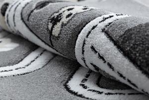 Makro Abra Dětský kusový koberec PETIT Uličky šedý Rozměr: 200x290 cm