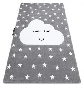 Makro Abra Dětský kusový koberec PETIT Mráček šedý Rozměr: 160x220 cm