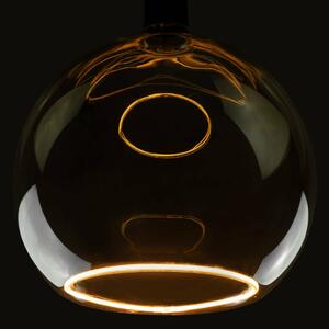 BIG WHITE (SLV) LED Plovoucí koule 300 LED žárovka, kouřově černá, E27, fázové stmívání, 8W, 1900K 1008165