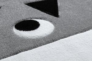 Makro Abra Dětský kusový koberec PETIT Lev šedý Rozměr: 160x220 cm