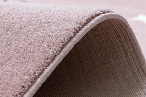Makro Abra Dětský kusový koberec PETIT Slon růžový Rozměr: 180x270 cm