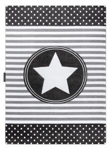 Makro Abra Dětský kusový koberec PETIT Hvězda šedý Rozměr: 160x220 cm