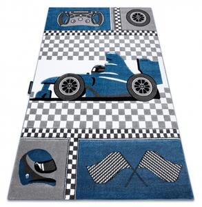 Makro Abra Dětský kusový koberec PETIT Formule modrý Rozměr: 140x190 cm