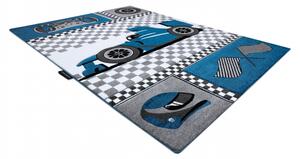 Makro Abra Dětský kusový koberec PETIT Formule modrý Rozměr: 160x220 cm