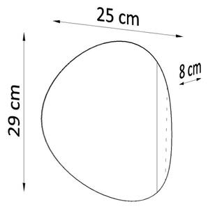 Sollux SL.0934 - Nástěnné svítidlo SENSES 2xG9/40W/230V bílá
