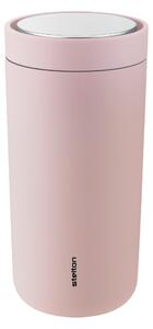 STELTON Termohrnek To Go Click, 0,4 l, Soft Rose