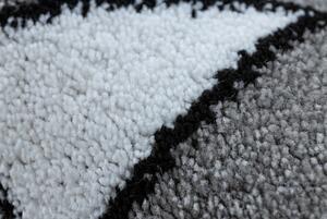 Makro Abra Dětský kusový koberec PETIT Cesta auta domy šedý Rozměr: 120x170 cm