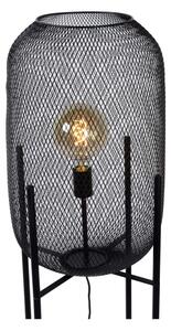 Lucide 45785/01/30 - Stojací lampa MESH 1xE27/40W/230V černá