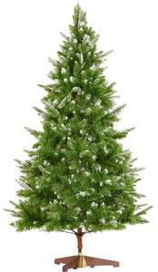 Tectake Umělý vánoční stromek Blitzen, 180 cm, vstřikované jehly - zelená