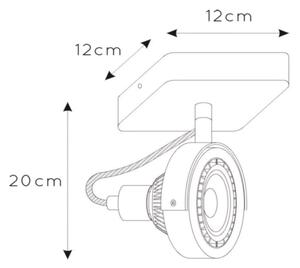 Lucide 31931/12/31 - LED Stmívatelné bodové svítidlo TALA 1xGU10/12W/230V bílá