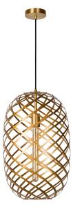 Lucide 21417/32/02 - Lustr na lanku WOLFRAM 1xE27/60W/230V mosaz