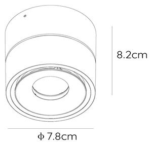 Lucide 35911/08/30 - LED Stmívatelné bodové svítidlo YUMIKO LED/10W/230V černá