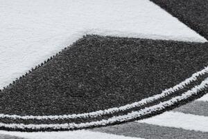 Makro Abra Dětský kulatý koberec PETIT Hvězda šedý Rozměr: průměr 140 cm