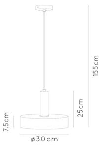 Lucide 30472/30/02 - Lustr na lanku GIADA 1xE27/60W/230V