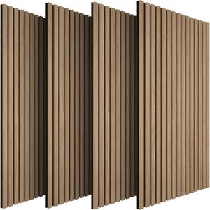 Tectake Akustické panely Sonic Wall IV v dřevěném vzhledu - dub