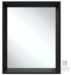 Tectake Obdélníkové nástěnné zrcadlo Elina s plastovým rámem - 40,6 x 50,8 cm