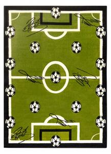 Makro Abra Dětský kusový koberec PILLY 8366 - Fotbalové hřiště Rozměr: 100x200 cm