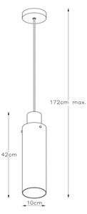 Lucide 74404/01/65 - Lustr na lanku ORLANDO 1xE27/40W/230V