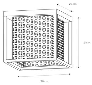 Lucide 21122/01/30 - Stropní svítidlo SANSA 1xE27/40W/230V
