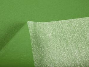Biante Dekorační čtvercový ubrus Leona LN-099 Zelený žíhaný 40x40 cm