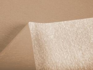 Biante Dekorační závěs Leona LN-102 Světle hnědý žíhaný 130x140 cm
