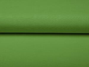 Dekorační jednobarevná látka Leona LN-099 Zelená žíhaná - šířka 135 cm