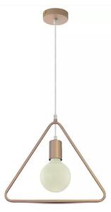 Lustr na lanku 1xE27/60W/230V trojúhelník
