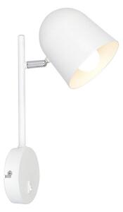 Rabalux 5243 - Nástěnné svítidlo EGON 1xE14/40W/230V bílá