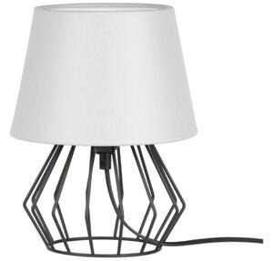 Spot-Light 7668104 - Stolní lampa MANGOO 1xE27/40W/230V šedá/černá